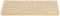 vidaXL - Trapmatten - zelfklevend - 15 - st - sisal-look - 65x21x4 - cm - lichtbeige