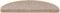 vidaXL - Trapmatten - zelfklevend - 15 - st - sisal-look - 65x21x4 - cm - lichtbeige
