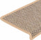 vidaXL - Trapmatten - zelfklevend - 15 - st - sisal-look - 65x21x4 - cm - lichtbeige