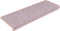 vidaXL - Trapmatten - zelfklevend - 15 - st - sisal-look - 65x21x4 - cm - rood
