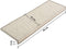 vidaXL - Trapmatten - zelfklevend - 15 - st - sisal-look - 65x21x4cm - zilverkleurig