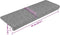 vidaXL - Trapmatten - zelfklevend - 15 - st - sisal-look - 65x21x4cm - zilverkleurig