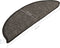 vidaXL - Trapmatten - zelfklevend - 15st - sisal-look - 56x17x3cm - antracietkleur
