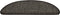 vidaXL - Trapmatten - zelfklevend - 15st - sisal-look - 56x17x3cm - antracietkleur