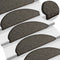 vidaXL - Trapmatten - zelfklevend - 15st - sisal-look - 65x21x4cm - antracietkleur