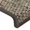 vidaXL - Trapmatten - zelfklevend - 15st - sisal-look - 65x21x4cm - grijs - en - beige