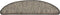 vidaXL - Trapmatten - zelfklevend - 15st - sisal-look - 65x21x4cm - antracietkleur