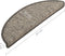 vidaXL - Trapmatten - zelfklevend - 15st - sisal-look - 65x21x4cm - antracietkleur