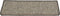 vidaXL - Trapmatten - zelfklevend - 15st - sisal-look - 65x21x4cm - grijs - en - beige