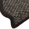 vidaXL - Trapmatten - zelfklevend - 15st - sisal-look - 65x21x4cm - antracietkleur