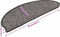 vidaXL - Trapmatten - zelfklevend - 15st - sisal-look - 65x21x4cm - antracietkleur