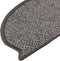 vidaXL - Trapmatten - zelfklevend - 15st - sisal-look - 65x21x4cm - antracietkleur