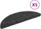 vidaXL - Trapmatten - zelfklevend - 5 - st - 56x17x3 - cm - naaldvilt - donkergrijs