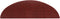 vidaXL - Trapmatten - zelfklevend - 5 - st - 56x17x3 - cm - naaldvilt - rood