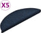vidaXL - Trapmatten - zelfklevend - 5 - st - 56x17x3 - cm - naaldvilt - marineblauw
