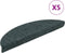 vidaXL - Trapmatten - zelfklevend - 5 - st - 56x17x3 - cm - naaldvilt - groen