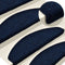 vidaXL - Trapmatten - zelfklevend - 5 - st - 56x17x3 - cm - naaldvilt - marineblauw