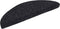 vidaXL - Trapmatten - zelfklevend - 5 - st - 56x17x3 - cm - naaldvilt - zwart
