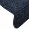 vidaXL - Trapmatten - zelfklevend - 5 - st - 56x17x3 - cm - naaldvilt - marineblauw