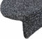vidaXL - Trapmatten - zelfklevend - 5 - st - 56x17x3 - cm - naaldvilt - donkergrijs