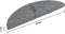 vidaXL - Trapmatten - zelfklevend - 5 - st - 56x17x3 - cm - naaldvilt - lichtgrijs