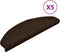 vidaXL - Trapmatten - zelfklevend - 5 - st - 65x21x4 - cm - naaldvilt - bruin