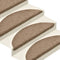 vidaXL - Trapmatten - zelfklevend - 5 - st - 65x21x4 - cm - naaldvilt - crèmekleurig