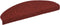 vidaXL - Trapmatten - zelfklevend - 5 - st - 65x21x4 - cm - naaldvilt - rood