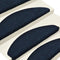 vidaXL - Trapmatten - zelfklevend - 5 - st - 65x21x4 - cm - naaldvilt - marineblauw