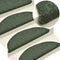 vidaXL - Trapmatten - zelfklevend - 5 - st - 65x21x4 - cm - naaldvilt - groen