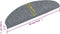 vidaXL - Trapmatten - zelfklevend - 5 - st - 65x21x4 - cm - naaldvilt - lichtgrijs
