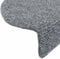 vidaXL - Trapmatten - zelfklevend - 5 - st - 65x21x4 - cm - naaldvilt - lichtgrijs