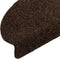 vidaXL - Trapmatten - zelfklevend - 5 - st - 65x21x4 - cm - naaldvilt - bruin