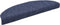 vidaXL - Trapmatten - zelfklevend - 5 - st - 65x21x4 - cm - naaldvilt - blauw