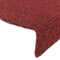 vidaXL - Trapmatten - zelfklevend - 5 - st - 65x21x4 - cm - naaldvilt - rood