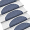 vidaXL - Trapmatten - zelfklevend - 5 - st - 65x21x4 - cm - naaldvilt - blauw