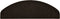 vidaXL - Trapmatten - zelfklevend - 5 - st - 65x21x4 - cm - naaldvilt - donkerbruin