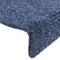 vidaXL - Trapmatten - zelfklevend - 5 - st - 65x21x4 - cm - naaldvilt - blauw