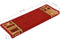 vidaXL - Trapmatten - zelfklevend - 5 - st - 65x21x4 - cm - rood
