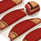 vidaXL - Trapmatten - zelfklevend - 5 - st - 65x21x4 - cm - rood