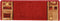 vidaXL - Trapmatten - zelfklevend - 5 - st - 65x21x4 - cm - rood
