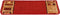 vidaXL - Trapmatten - zelfklevend - 5 - st - 65x21x4 - cm - rood