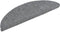 vidaXL - Trapmatten - zelfklevend - 56x17x3 - cm - naaldvilt - lichtgrijs - 15 - st