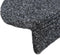 vidaXL - Trapmatten - zelfklevend - 56x17x3 - cm - naaldvilt - donkergrijs - 15 - st