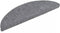 vidaXL - Trapmatten - zelfklevend - 56x17x3 - cm - naaldvilt - lichtgrijs - 15 - st