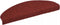 vidaXL - Trapmatten - zelfklevend - 65x21x4 - cm - naaldvilt - rood - 15 - st
