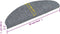 vidaXL - Trapmatten - zelfklevend - 65x21x4 - cm - naaldvilt - lichtgrijs - 15 - st
