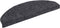 vidaXL - Trapmatten - zelfklevend - 65x21x4 - cm - naaldvilt - donkergrijs - 15 - st