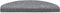 vidaXL - Trapmatten - zelfklevend - 65x21x4 - cm - naaldvilt - lichtgrijs - 15 - st