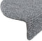vidaXL - Trapmatten - zelfklevend - 65x21x4 - cm - naaldvilt - lichtgrijs - 15 - st